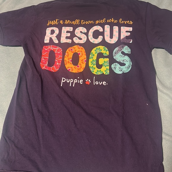 Small Rescue Dogs Puppie Love Tee - Picture 2 of 3